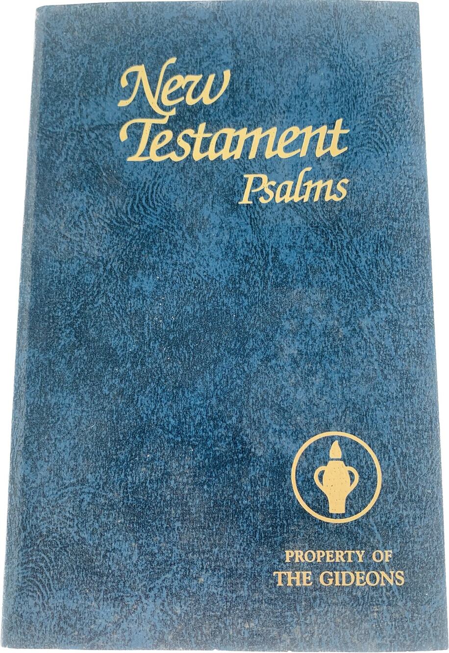 New Testament Psalms Gideons Bible Hospital Edition Softcover Easy To Read Type